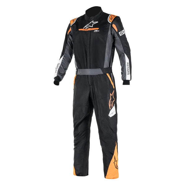 Alpinestars Atom SFI Graphic Bootcut Suit 44 / Black/Anthracite/Orange Fluo
