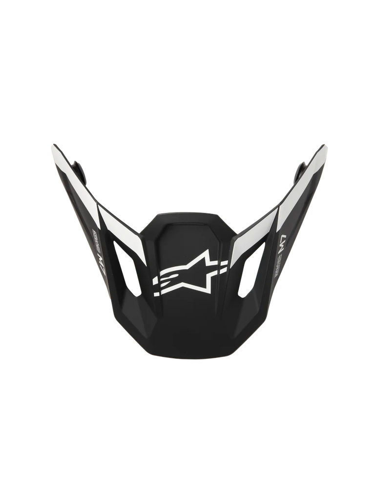 Alpinestars S-M7 Dasher Visor One Size / Black/White Matt