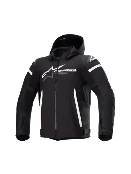 Alpinestars Zaca Waterproof Jacket L / Black/White