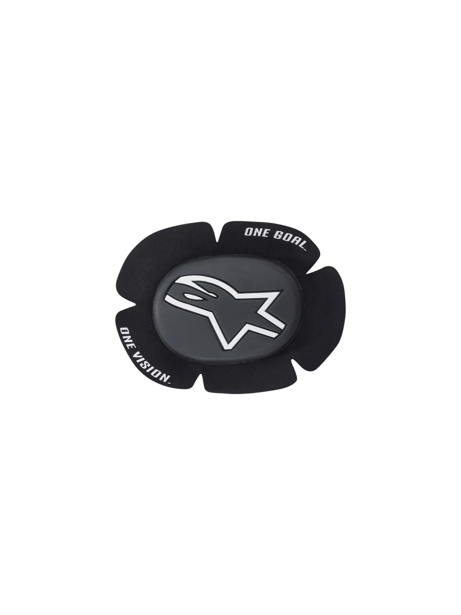 Alpinestars GP Sport Evo Knee Sliders One Size / Black/White