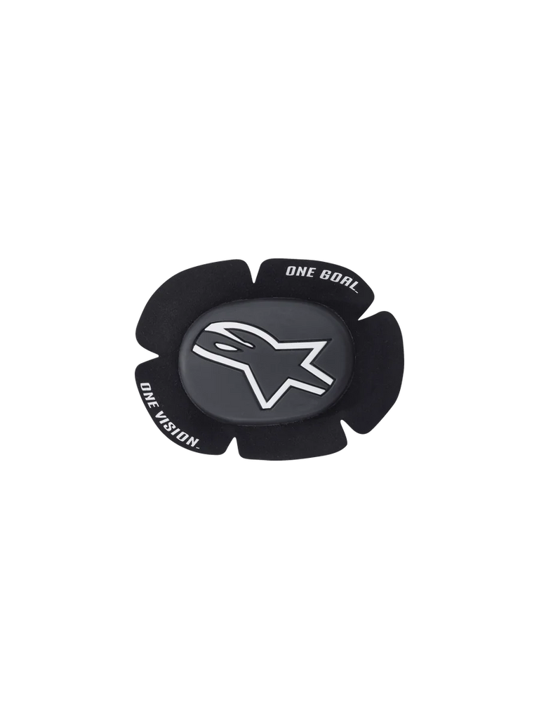 Alpinestars GP Sport Evo Knee Sliders One Size / Black/White