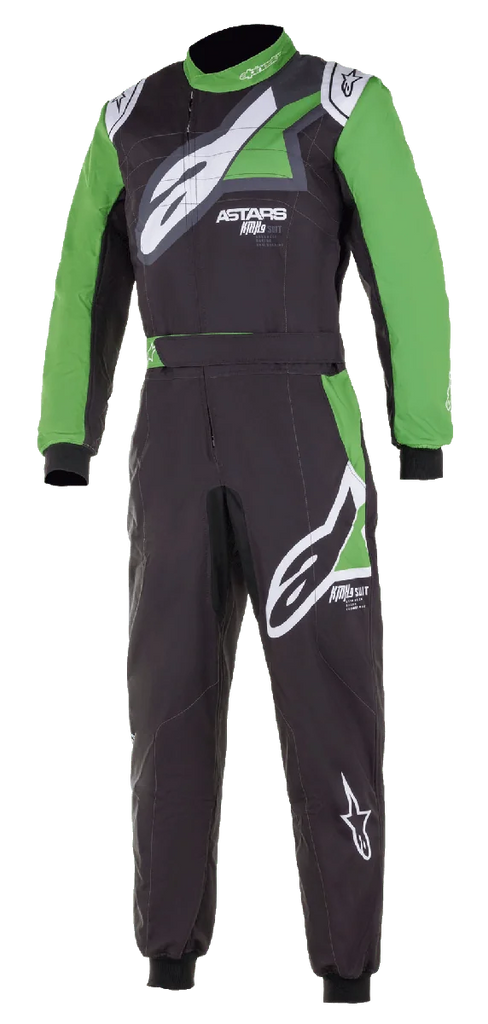 Alpinestars KMX-9 V2 Graphic Suit 58 / Black/Green/White