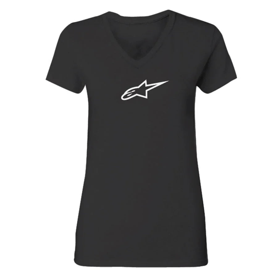 Alpinestars Women Ageless V-Neck T-Shirt 2XL / Black