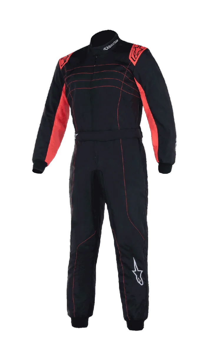 Alpinestars Youth KMX-9 V3 Suit 130 / Black/Red Fluo
