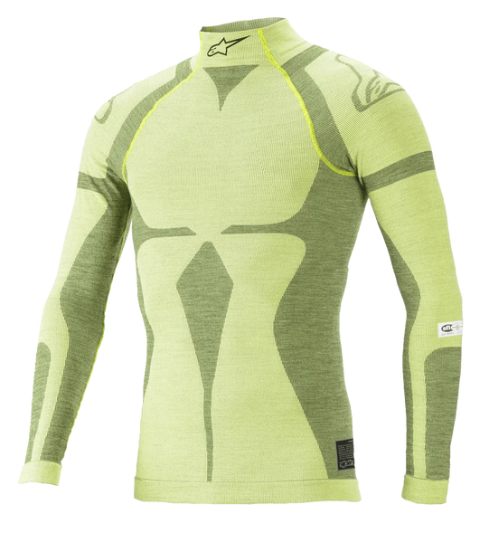 Alpinestars ZX Evo V2 Long Sleeve Top XL/2XL / Yellow Fluo/Dark Yellow