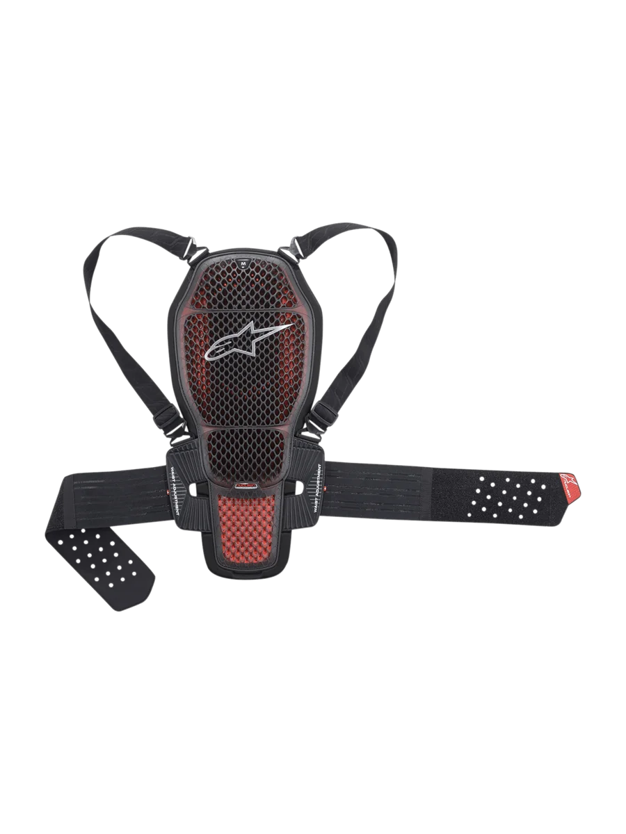 Alpinestars Nucleon KR-1 Cell Back Protector XL / Transparent Smoke/Black/Red