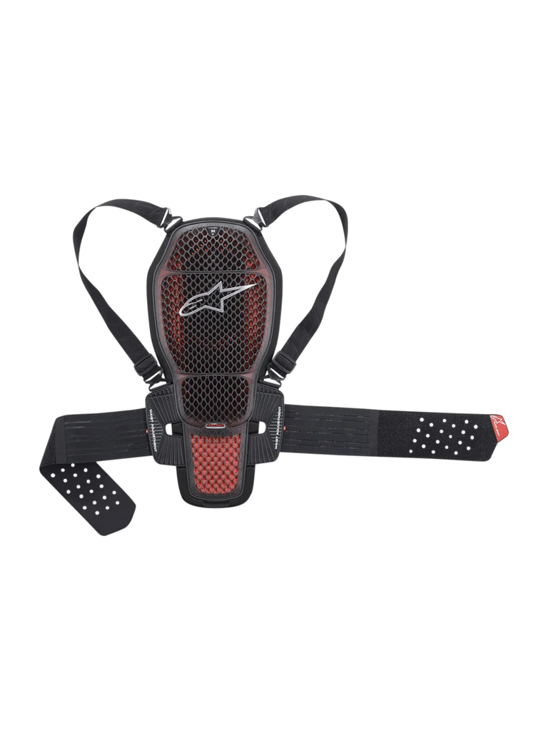 Alpinestars Nucleon KR-1 Cell Back Protector XL / Transparent Smoke/Black/Red