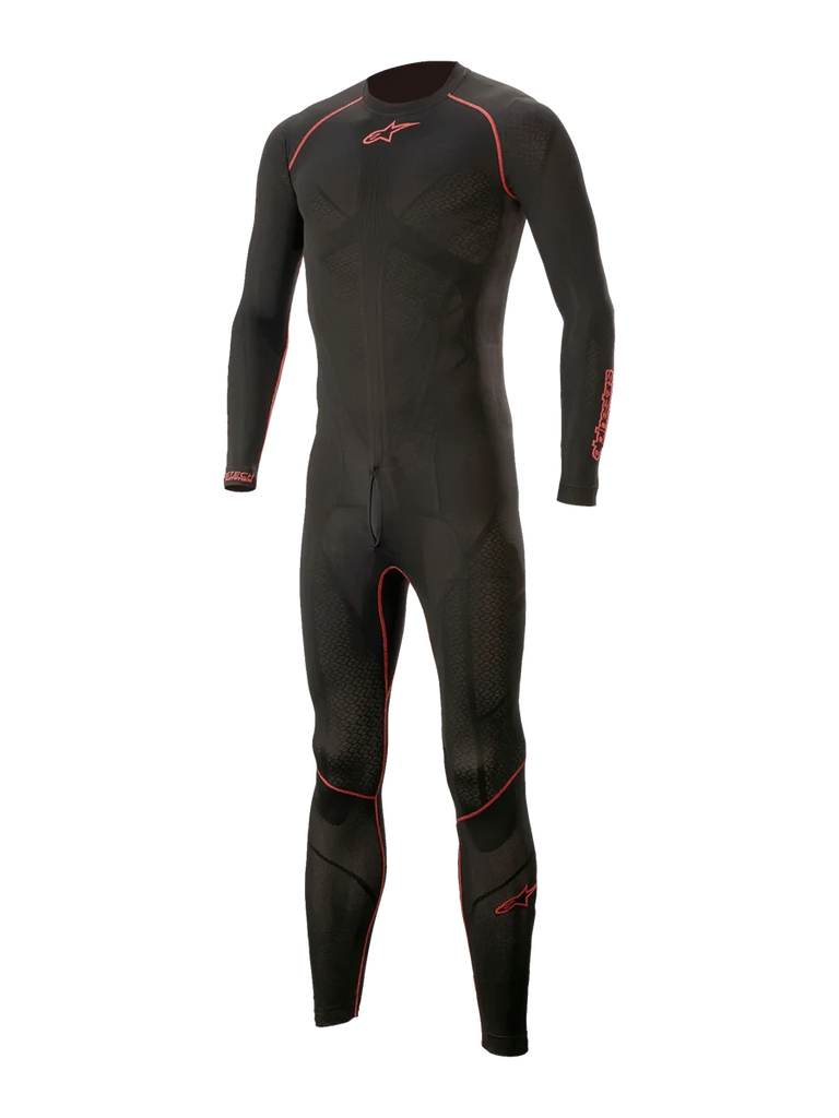 Alpinestars Ride Tech Lite 1-Piece Undersuit XL/2XL / Black/Red