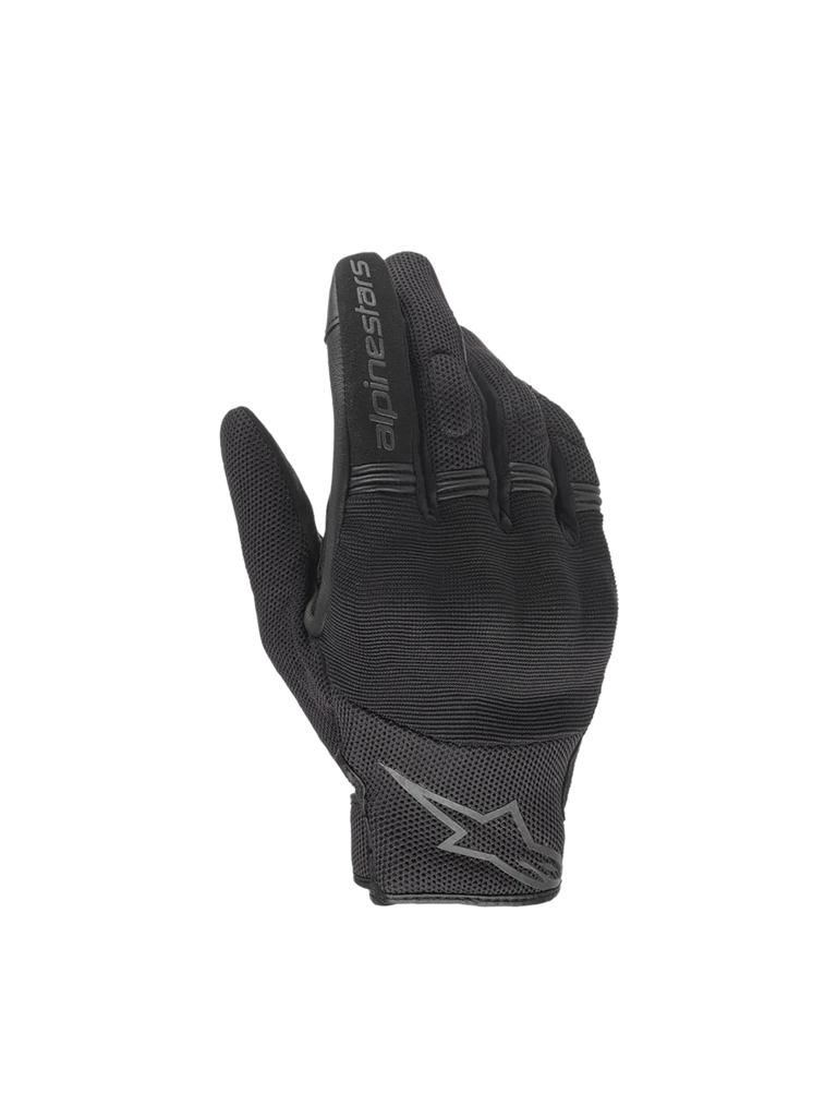 Alpinestars Stella Copper Gloves, Women's Urban Motorcycle Gloves, Black, featuring Hard Knuckle Protection and Short Cuff.