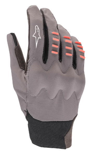 Alpinestars Techstar Gloves 2XL / Steel Gray/coral