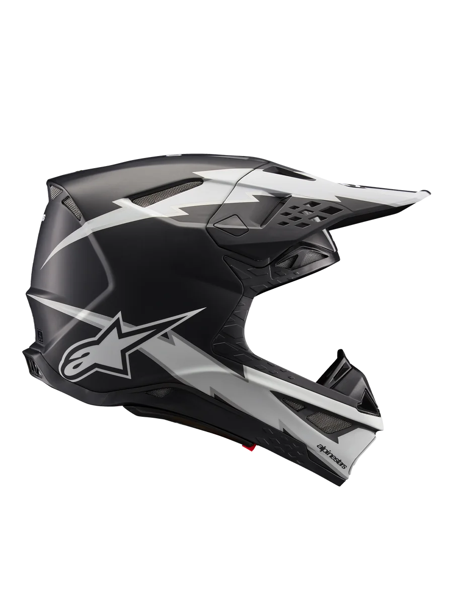 Alpinestars Supertech M10 Ampress Helmet XL / Black/White Matte