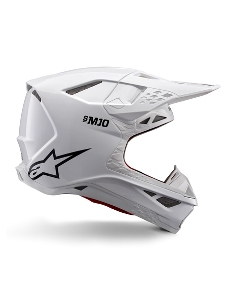 Alpinestars Supertech M10 Solid Helmet XS / White Glossy