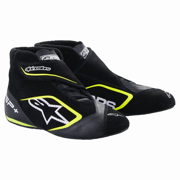 Alpinestars SP + Shoes 13 / Black/Yellow Fluo