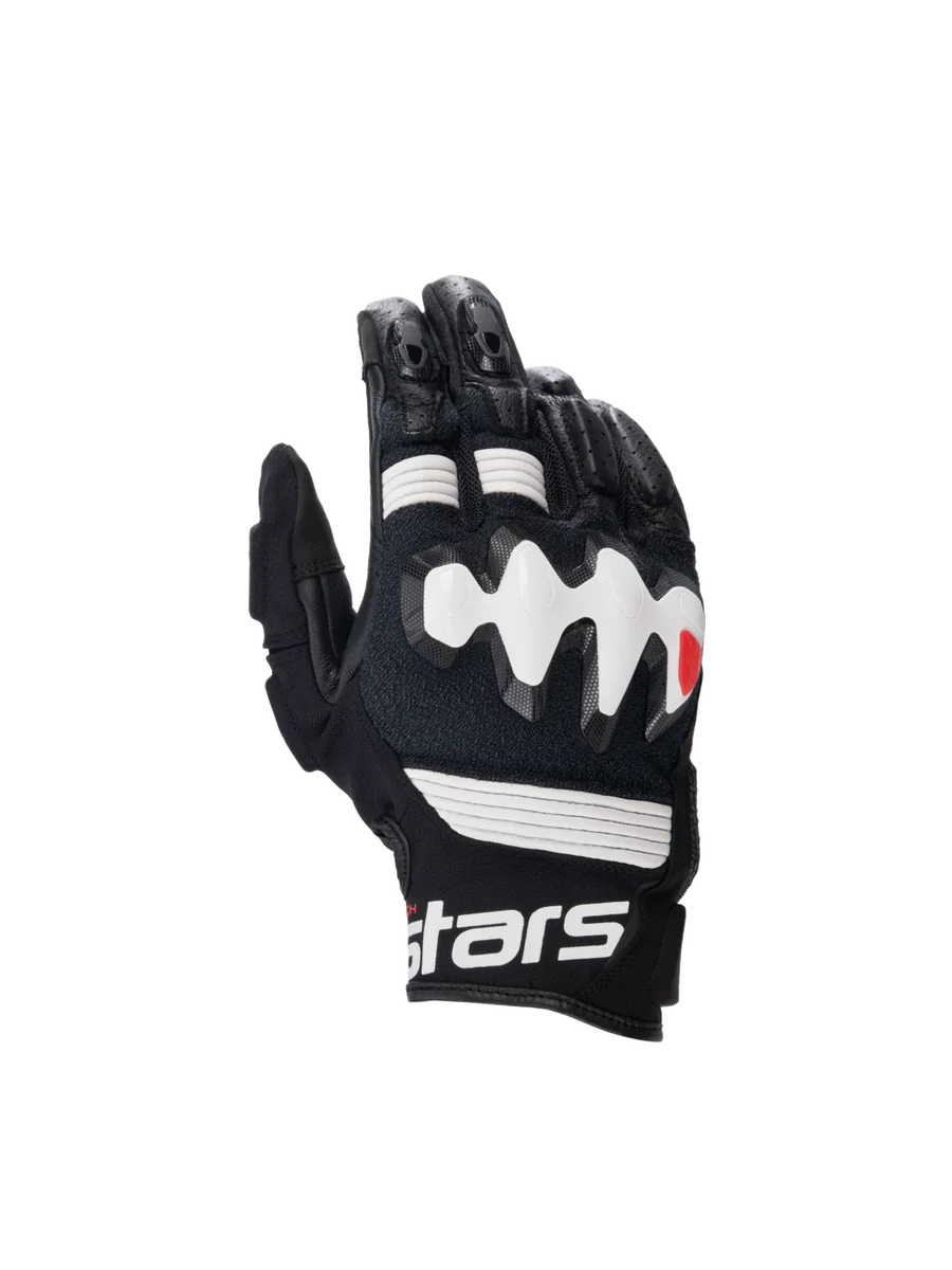 Alpinestars Halo Leather Gloves 3XL / Black/White
