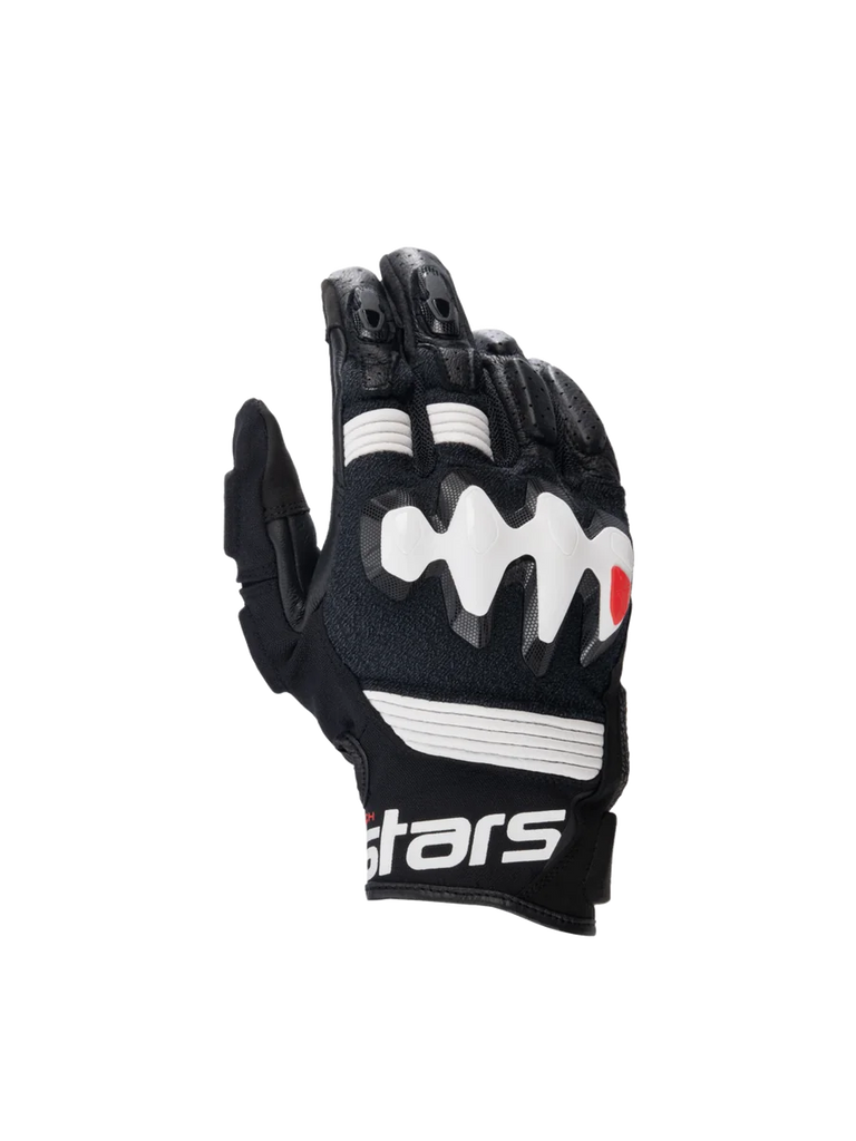 Alpinestars Halo Leather Gloves 3XL / Black/White