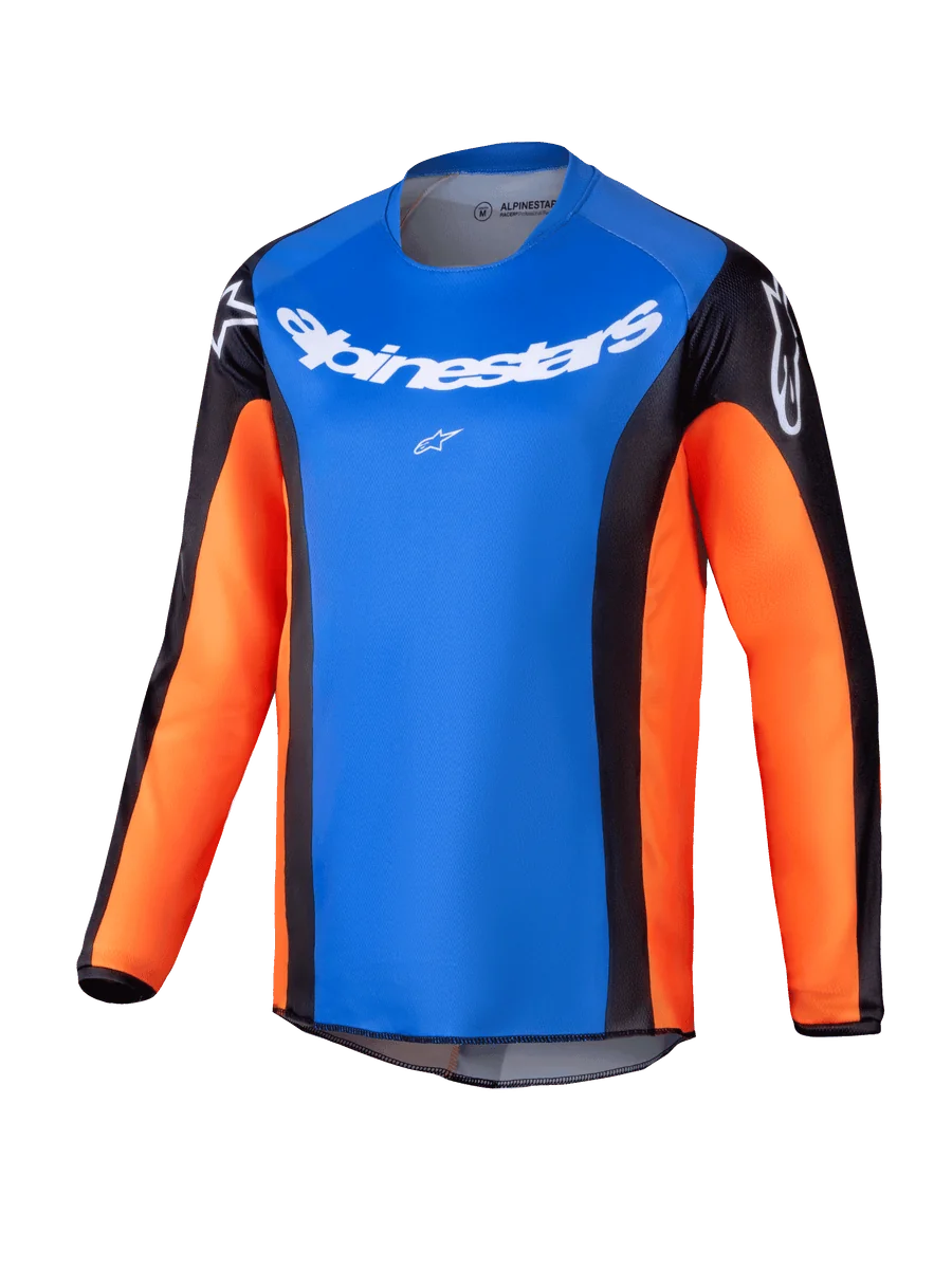 Alpinestars 2026 Youth Racer Melt Jersey XL / Orange/Blue