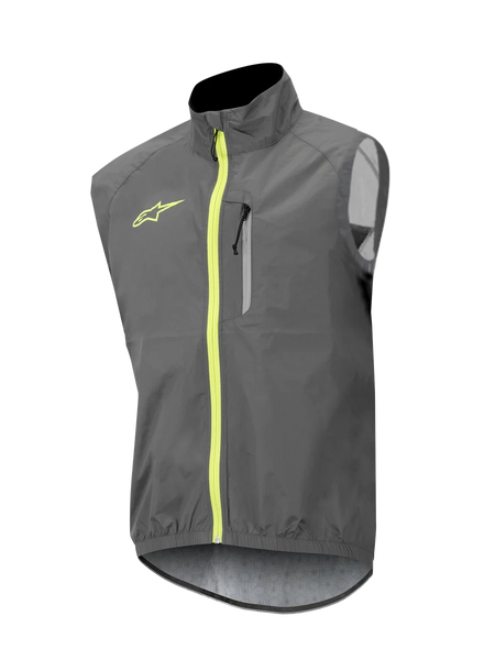 Alpinestars Descender Waterproof Vest S / Gray/Yellow Flou