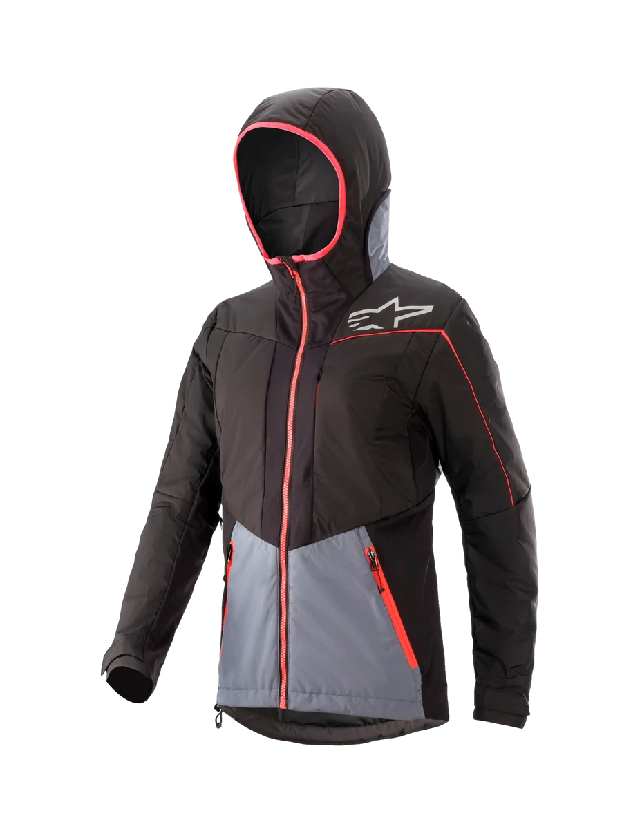 Alpinestars Women Stella Denali 2 Jacket XL / Grisaille/Black/Coral Fluo