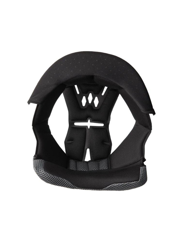 Alpinestars S-M3 Crown Pad, Motorcycle Helmet Replacement Liner, Black and Gray, Perforated Ventilation Design, Foam Padding with Mesh Fabric, Ergonomic Inner Cushioning for Comfort and Protection