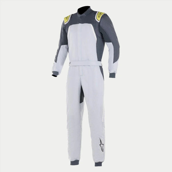 Alpinestars GP Pro Comp Suit 44 / Silver Blue/Asphalt/Lime