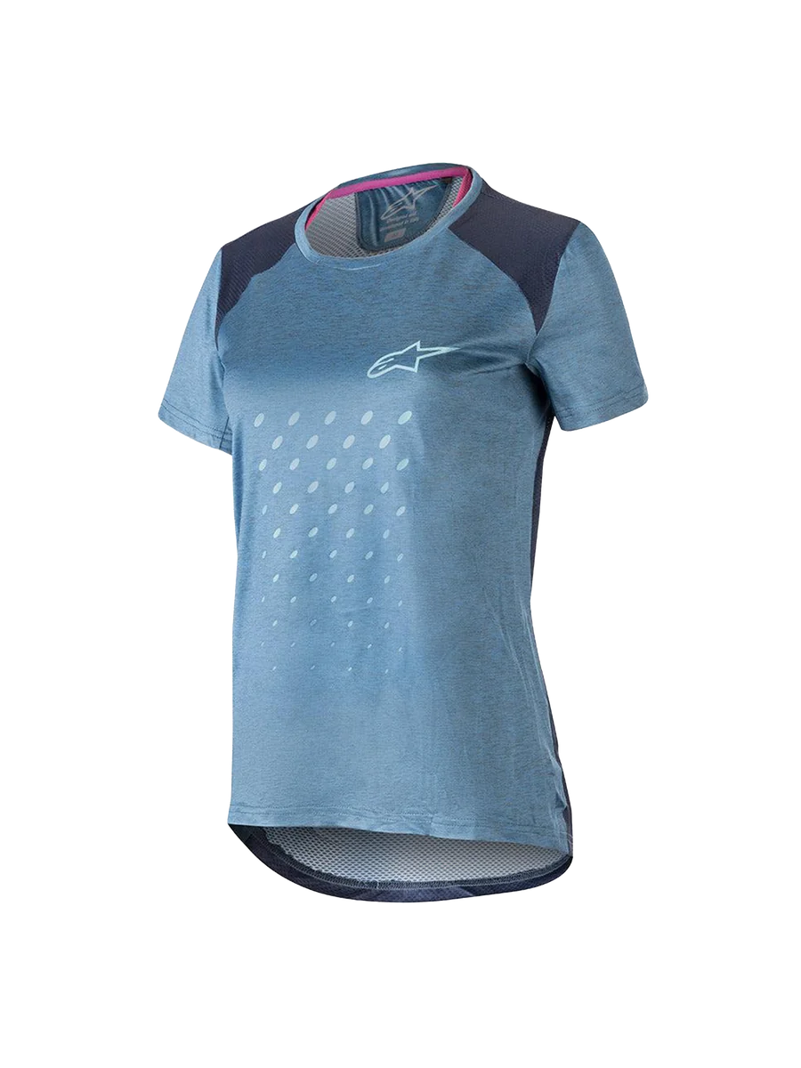 Alpinestars Women Stella Alps 6.0 Jersey - Short Sleeve XL / Mid Blue
