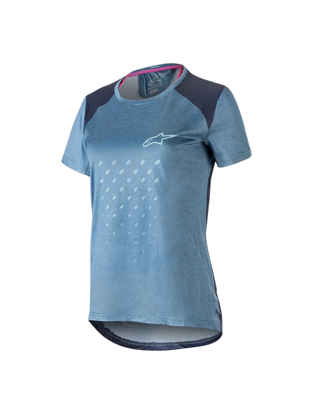 Alpinestars Women Stella Alps 6.0 Jersey - Short Sleeve XL / Mid Blue
