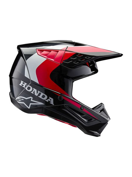 Alpinestars Honda SM5 Helmet 2XL / Black/Red Glossy