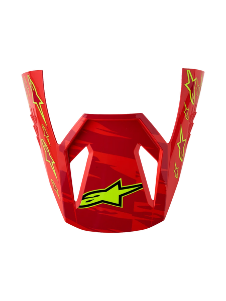 Alpinestars SM3 Falcon Visor One Size / Red Fluo/White/Blue/Yellow Fluo Glossy