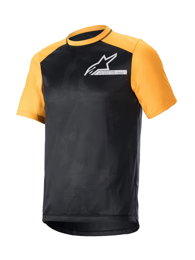 Alpinestars Alps 4 V2 Jersey - Short Sleeve 2XL / Black/Tangerine/White