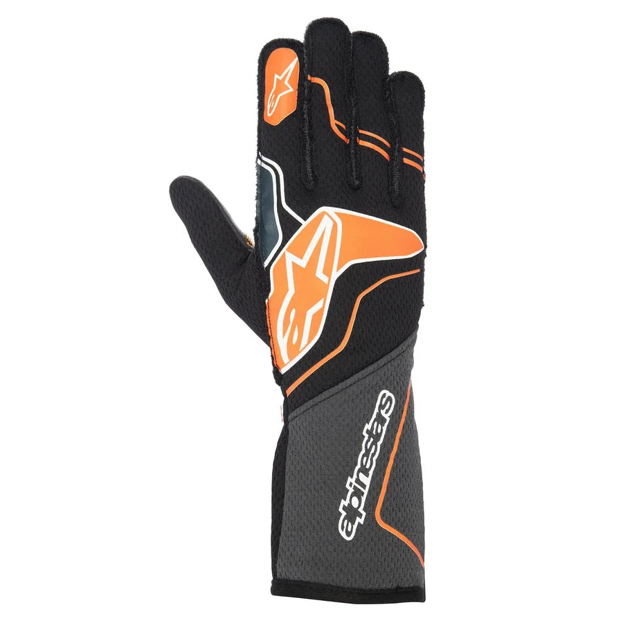 Alpinestars Tech-1 ZX V3 Gloves XL / Black/Orange Fluo