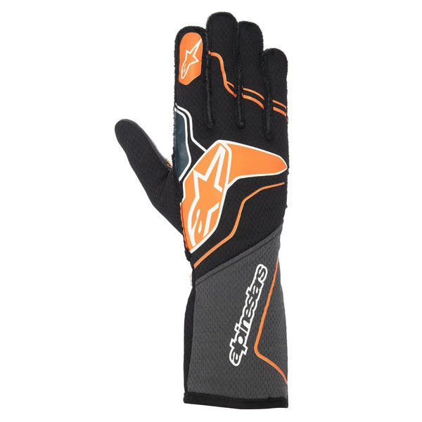 Alpinestars Tech-1 ZX V3 Gloves XL / Black/Orange Fluo