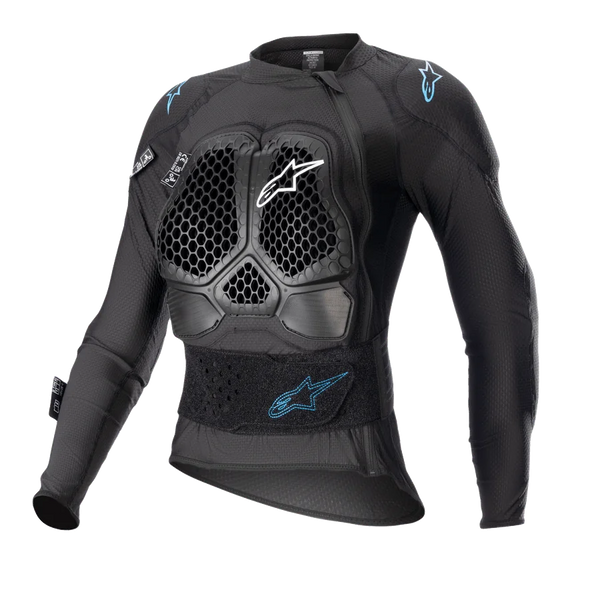 Alpinestars Women Stella Bionic Action V2 Protection Jacket L / Black/Cyan