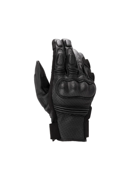 Alpinestars Phenom Leather Air Gloves, Black Men's Motorcycle Sport Gloves, Perforated Leather with Hard Knuckle Protection.