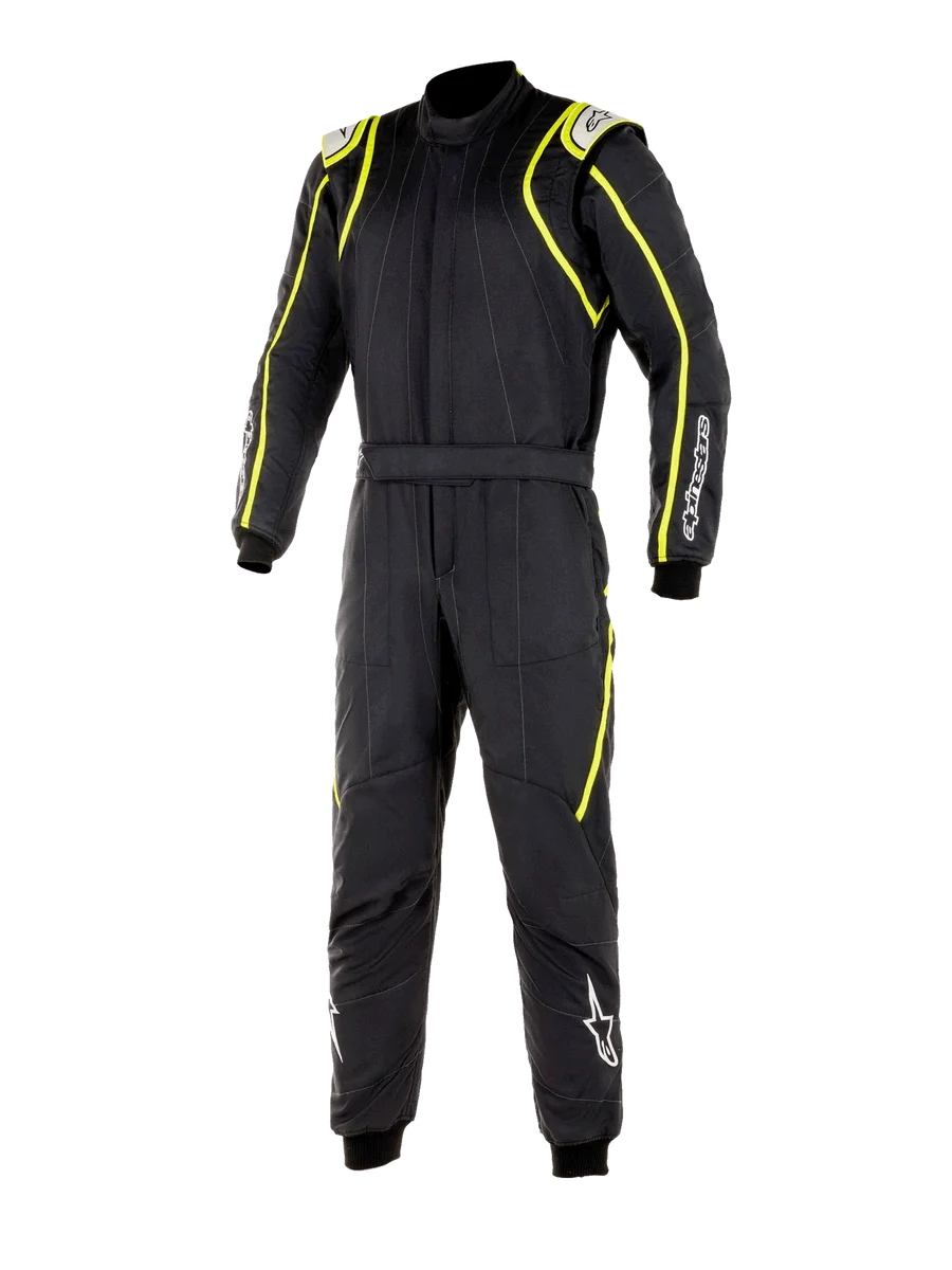 Alpinestars GP Race V2 Suit 60 / Black/Yellow Flou