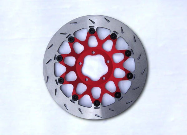 ALTH vented and floating front brake rotor