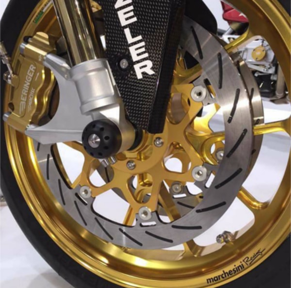 ALTH Street Front Brake Rotor Pair – Without Traction Control / ABS