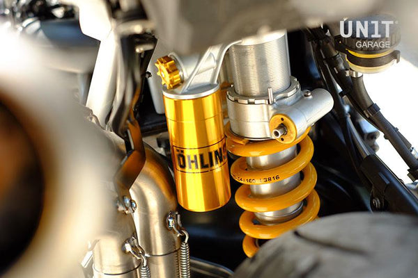 Unit Garage BM440_ Rear suspension Öhlins R NineT (standard height)