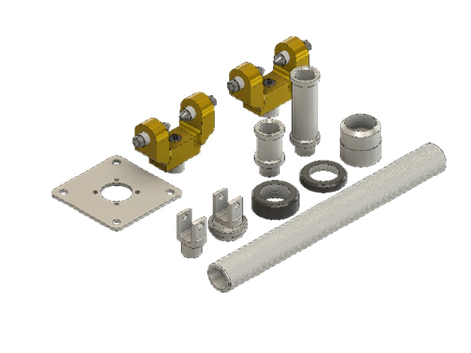 Andreani Adapters Kit to test MOTORBIKE SHOCKS on DS1 – 1000/DS1.MOTO.REAR