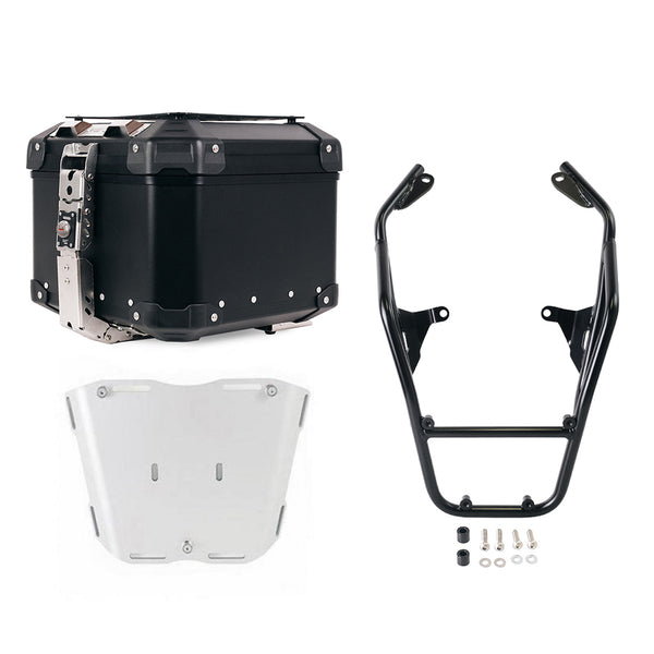 Unit Garage DPS-UGSET-4635 Atlas Aluminium Top Case 44L universal + BMW R12 G/S luggage rack with passenger grip