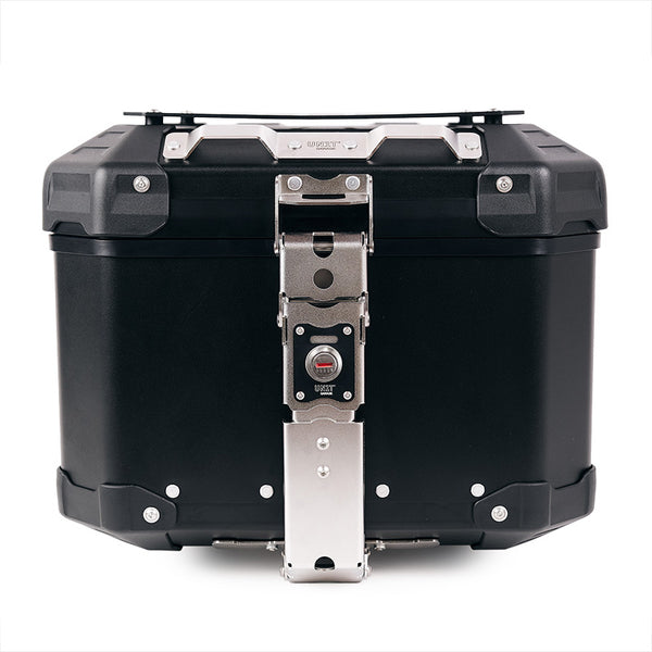 Unit Garage DPS-UGSET-4635 Atlas Aluminium Top Case 44L universal + BMW R12 G/S luggage rack with passenger grip