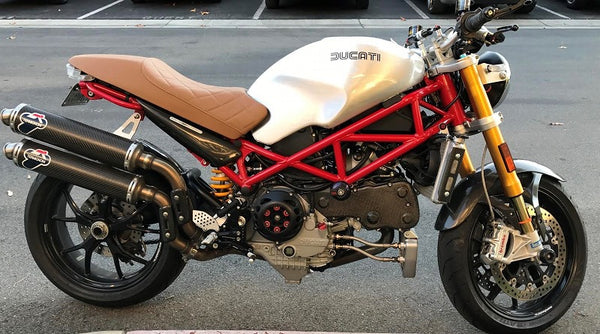 BEATER Ducati Monster S4RS Hair-Lined Aluminum fuel tank