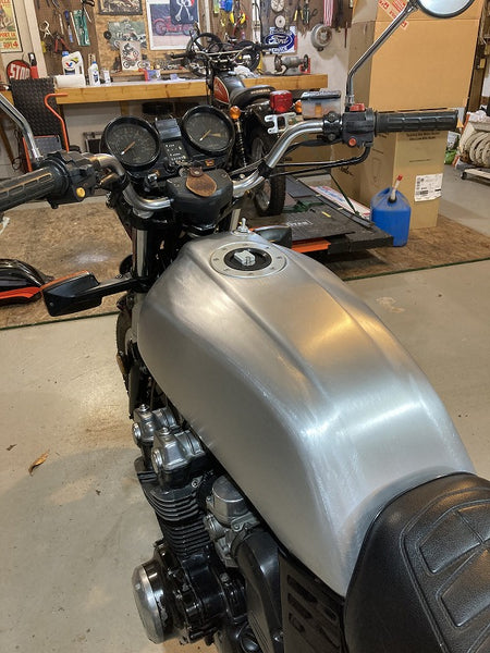 BEATER Honda CB750/900/1100F Aluminum fuel tank
