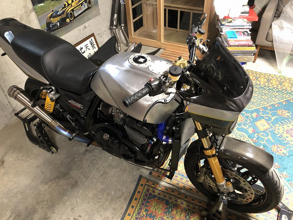 BEATER Kawasaki ZRX1100/1200 Aluminum fuel tank