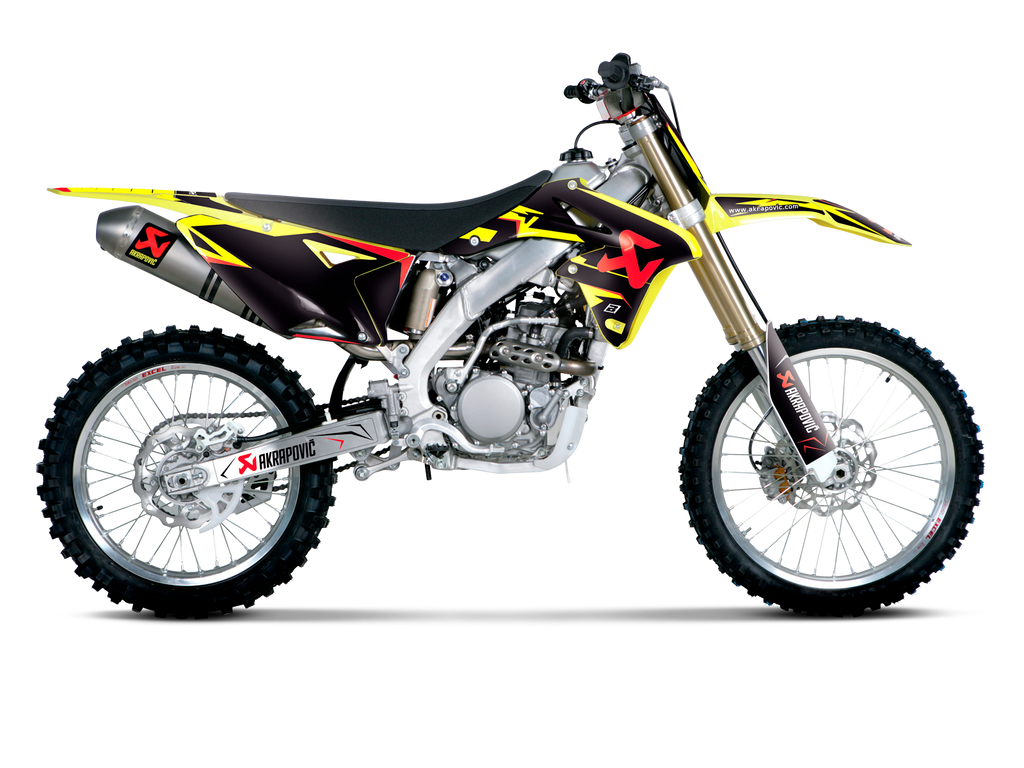 AKRAPOVIC Suzuki RM-Z 250 2019-2026 Evolution Line (Titanium) S-S2MET6-BNTA
