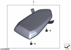 BMW Motorrad S1000RR Passenger Seat – 52538569758