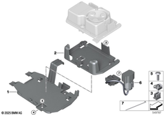 BMW Motorrad S1000RR Bracket Dwa – 65755B55092