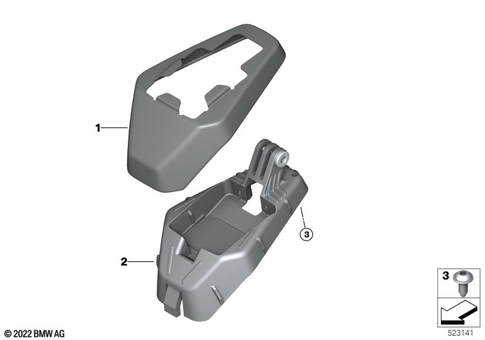 BMW S1000RR OEM diagram; part 77317109004
