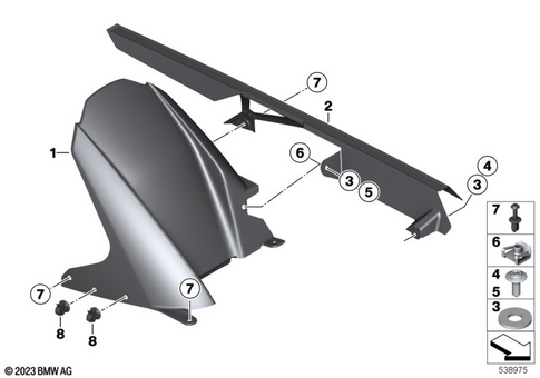 BMW S1000RR OEM diagram; part 46638534943