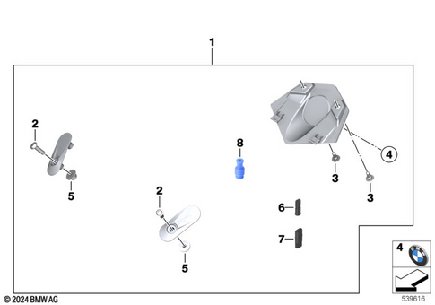 BMW S1000RR OEM diagram; part 31427708518