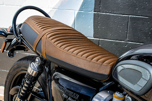 Triumph | Bonneville T100 17-20, Bonneville T120 16-26 | Modern Classic | Rider Seat Cover